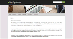 Desktop Screenshot of esitesystems.com